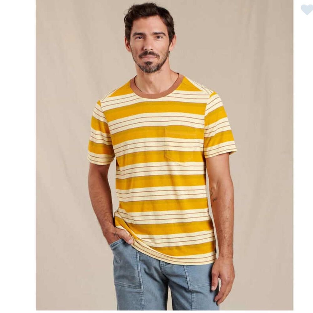TOAD&CO Grom Hemp Short Sleeve Crew